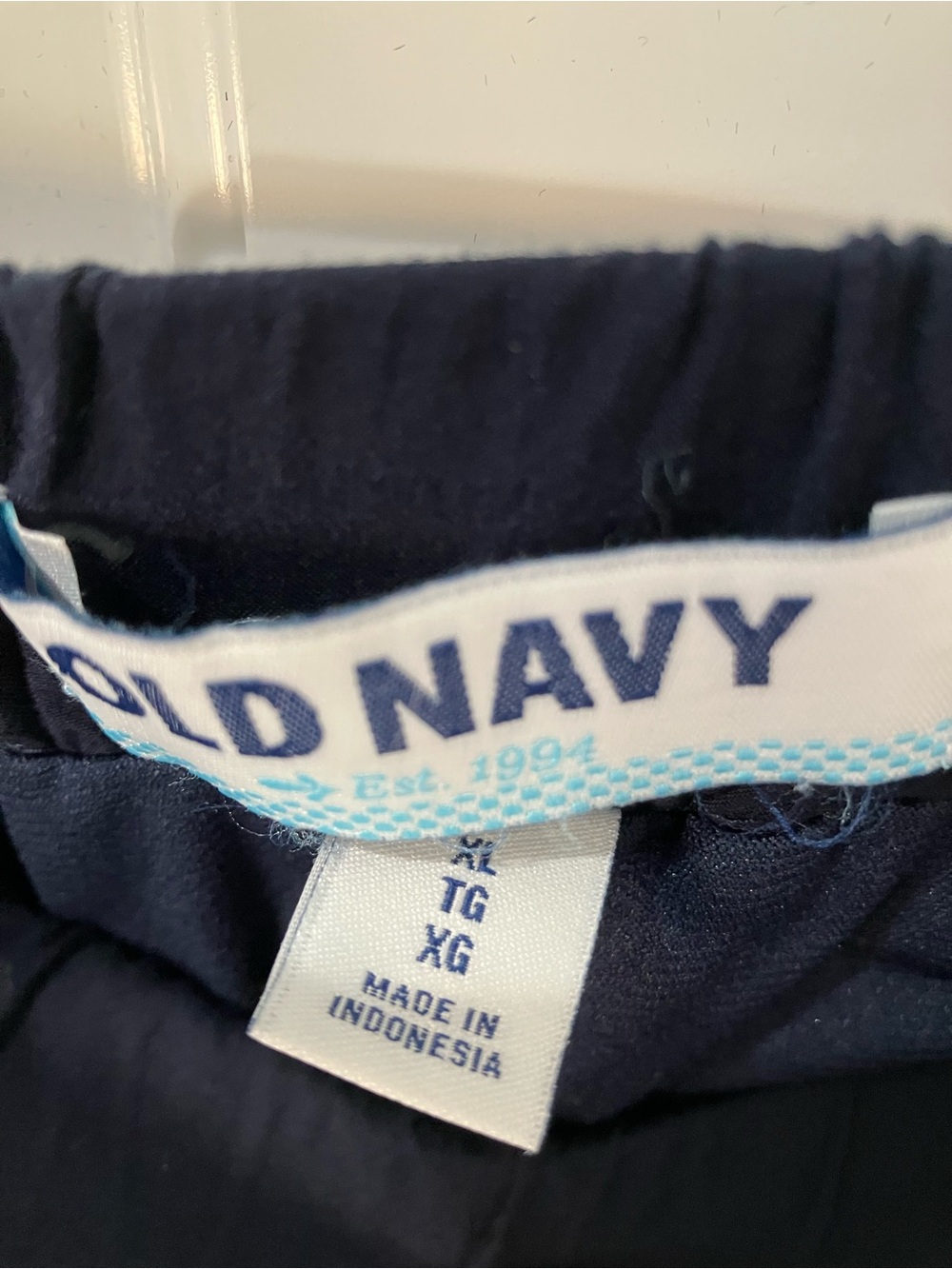 Old Navy Pull-On Skirt, Navy Blue - Picture 2 of 3